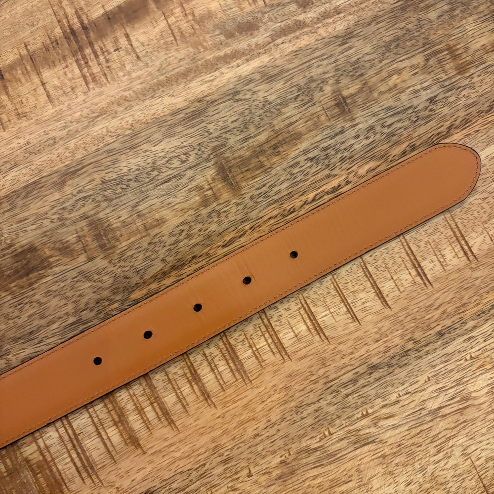 Coach Leather Belt Mens 40 Gold Buckle Black Classic Dress Office Professional - Picture 8 of 10